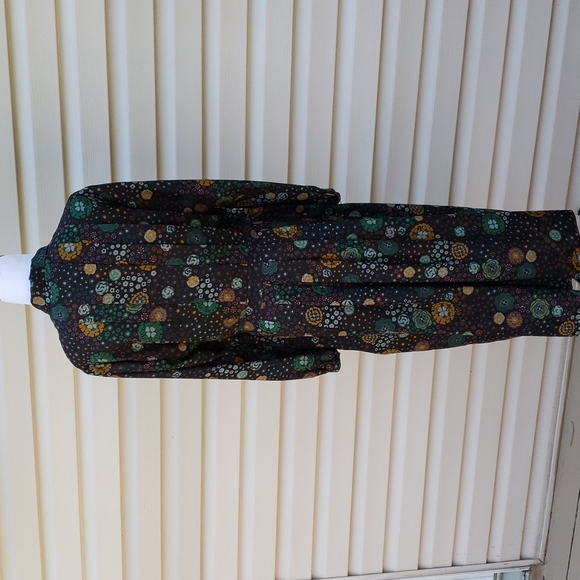 BURBERRY 100% SILK FLORAL DRESS - Picture 5 of 11